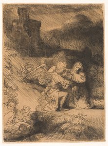 La agonía en el jardín de Rembrandt van Rijn