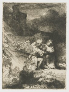 La agonía en el jardín de Rembrandt van Rijn