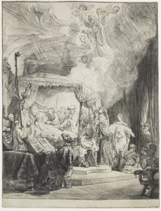 La muerte de la Virgen de Rembrandt van Rijn