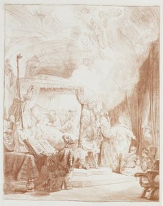La muerte de la Virgen de Rembrandt van Rijn