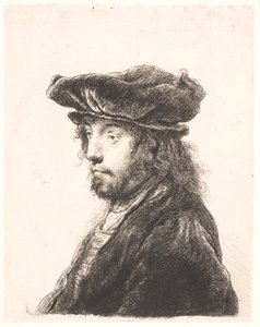 La cuarta cabeza oriental de Rembrandt van Rijn