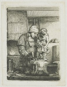 El orfebre de Rembrandt van Rijn