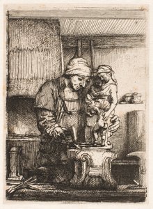 El orfebre de Rembrandt van Rijn