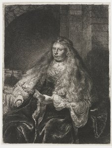 La gran novia judía de Rembrandt van Rijn