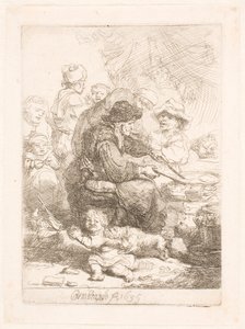 La mujer de los panqueques de Rembrandt van Rijn