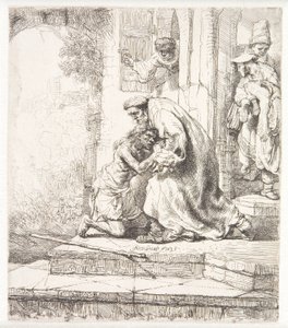 El regreso del hijo pródigo de Rembrandt van Rijn