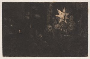 La estrella de los reyes: una obra nocturna de Rembrandt van Rijn