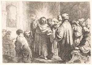 El Tributo de Rembrandt van Rijn