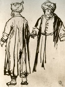 Dos turcos caminando