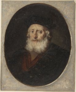 Anciano con toque de Rembrandt van Rijn