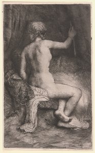 Mujer con la Flecha de Rembrandt van Rijn