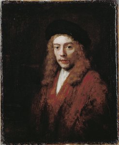 Un joven, quizás el hijo del artista Titus de Rembrandt van Rijn