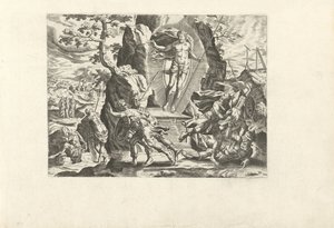 resurrección de cristo de Remigius Hogenberg