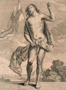 Cristo resucitado, mediados del siglo XVII de Remoldus Eynhoudts