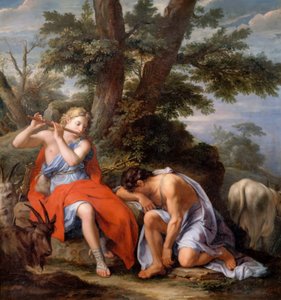 francés:  Mercure et Argus Mercurio y Argus