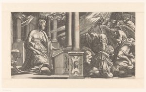 Anunciación de René Boyvin (rejected attribution)
