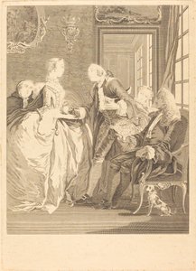 El acuerdo del matrimonio de René Gaillard after Charles Eisen