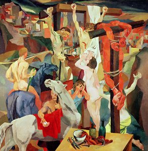 Crucifixión de Renato Guttuso