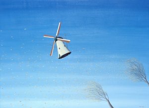 Otoño en Holanda, 2001, Óleo sobre lienzo de Rene Boin
