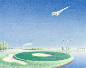 Círculo, 2000, Dibujo a lápiz de color sobre papel
