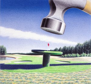 Alfiler, 2002, Dibujo a lápiz de color sobre papel