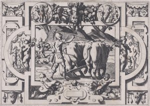 Jason siembra los dientes del dragón, 1563