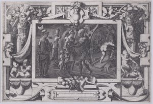 Medea embarca con Jason, 1563 de Rene Boyvin