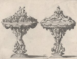 Dos tazas, siglos XVI-XVII