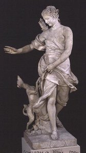 Diana y su perro de Rene Fremin