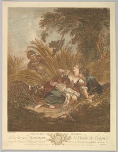Los amantes sorprendidos de Rene Gaillard