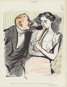 Ilustración para Le Rire de Rene George Hermann Paul