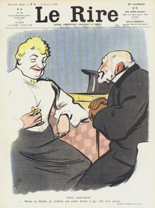 Ilustración para Le Rire de Rene George Hermann Paul