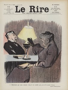 Ilustración para Le Rire de Rene George Hermann Paul