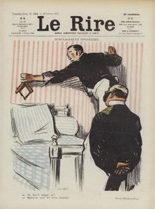Mudanza ministerial. Ilustración para Le Rire de Rene George Hermann Paul