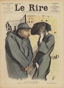 Las alegrías del adulterio. Ilustración para Le Rire de Rene George Hermann Paul