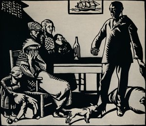 Ilustración para Le Retour Du Marin, 1926
