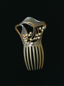 Ornamento para el Cabello, c.1900 de Rene Jules Lalique
