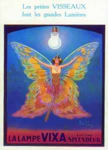 Lámparas Visseaux de Rene Pean