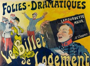 El billete de alojamiento de Rene Pean