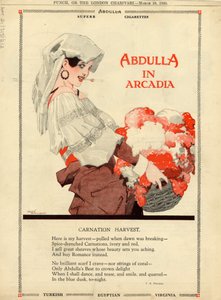 Cigarrillos Abdulla, 1926 de Rene Vincent