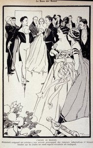 Representación de George Bryan Brummel conocido como el Beau Brummel (1778 - 1840), el Rey de los Dandys. Ilustración de René Vincent. Siglo XIX de Rene Vincent