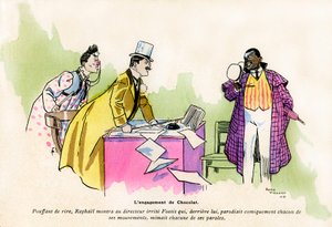 El compromiso de Chocolat por el director del Nouveau Cirque de París - dúo de payasos de George Footitt (a veces escrito FootIT o Footitt, su verdadero nombre Tudor Hall, payaso blanco) de Rene Vincent