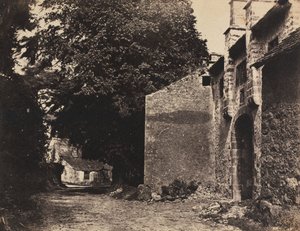 Gateway to Borwick Hall, Lancashire de Rev. John Richardson Major