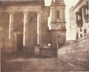 Catedral de San Pablo, Valetta, Malta, con campanario de Reverend Calvert Richard Jones