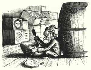 Hans Christian Andersen: El duende y el tendero de Rex (after) Whistler
