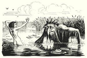 Hans Christian Andersen: La hija del rey del pantano