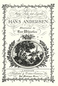 Página de título para Cuentos de hadas y leyendas de Hans Andersen