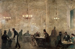 El café, c. 1860-65