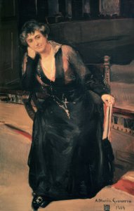 Retrato de la Sra. María Guerrero
