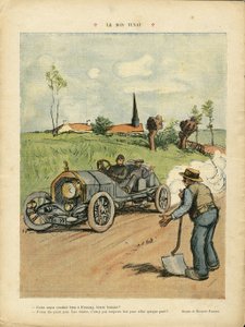 Ilustración de Ricardo Flores (1878-1918) en Le Rire de Ricardo Flores